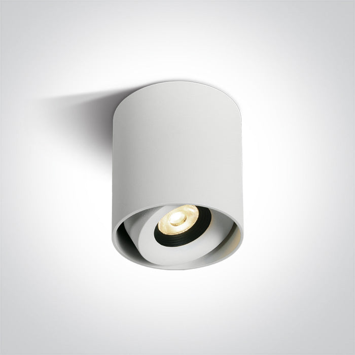 ONE Light Ceiling Light 8W 640lm 3000K CRI90 IP20 White 12108X/W/W