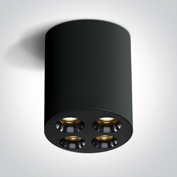 ONE Light Recessed LED Downlight 10W 700lm 3000K CRI90 IP20 Black 12110H/B/W