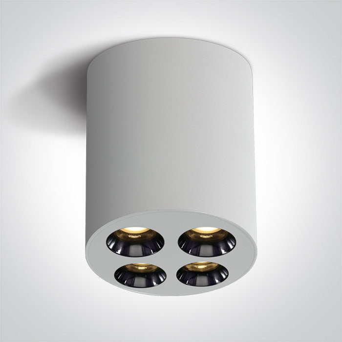 ONE Light Recessed LED Downlight 10W 700lm 3000K CRI90 IP20 White 12110H/W/W