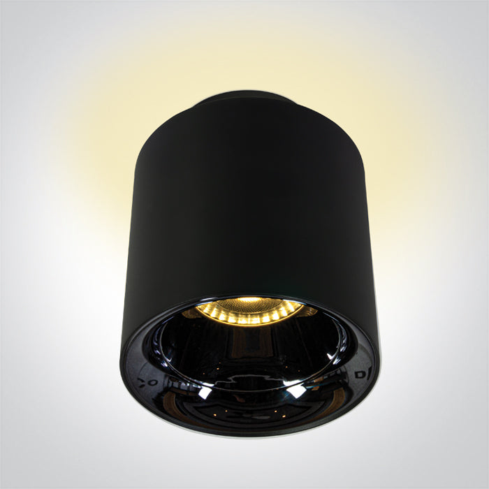 ONE Light Ceiling Light 10W+2W 1000lm 3000K CRI90 IP20 Black 12112A/B/W