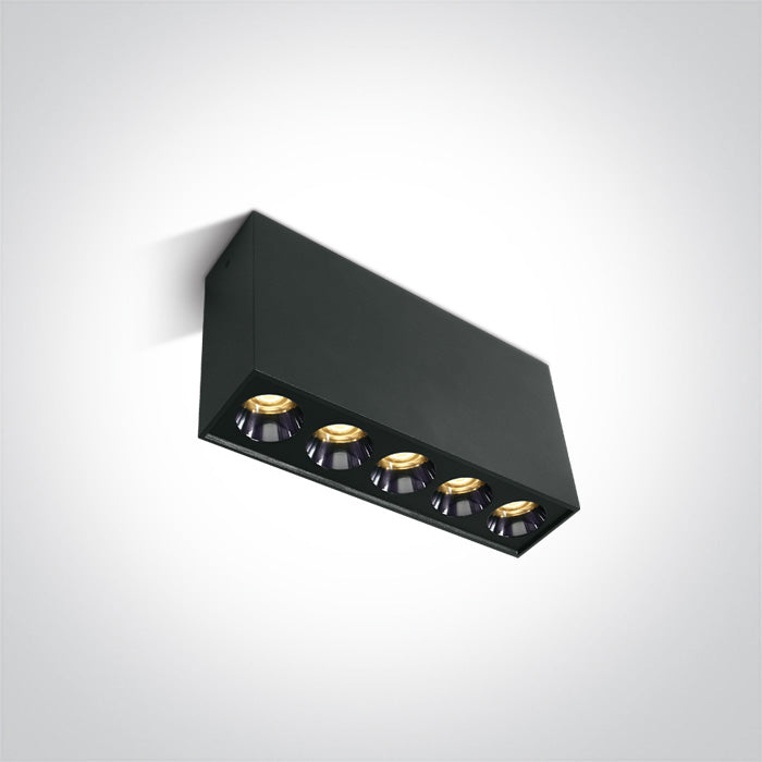 ONE Light Ceiling Light 12W 840lm 3000K CRI90 IP20 Black 12112H/B/W