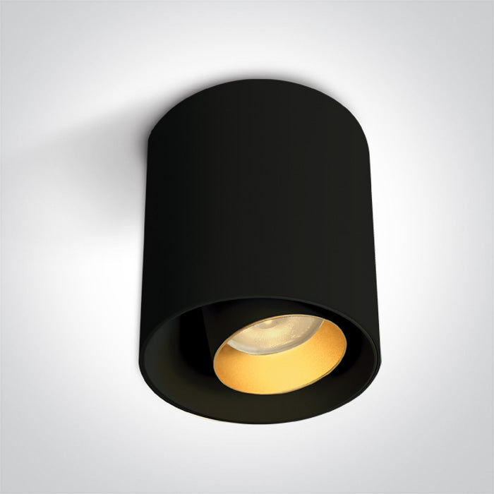 ONE Light Recessed LED Downlight 12W 1080lm 3000K CRI90 IP20 Black 12112T/B/W