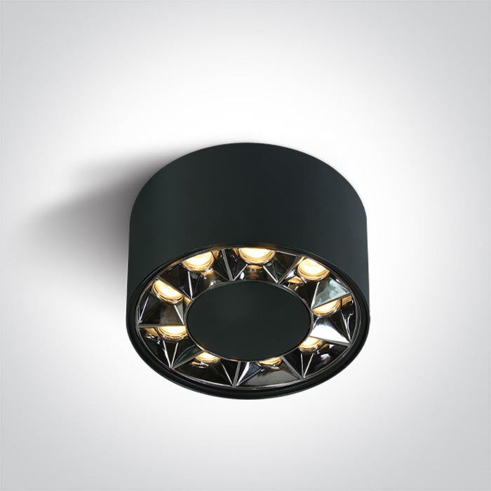ONE Light Ceiling Light 12W 960lm 3000K CRI90 IP20 Black 12112X/B/W