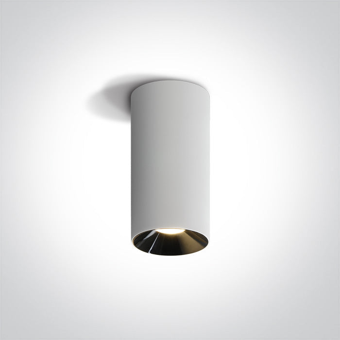 ONE Light Ceiling Light 15W 1200lm 3000K CRI90 IP20 White 12115D/W/W