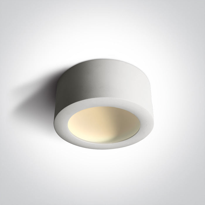 ONE Light Ceiling Light 16W 1100lm 3000K CRI80 IP20 White 12116FD/W/W
