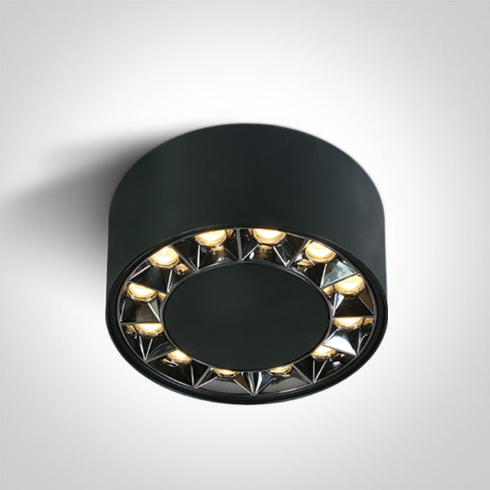 ONE Light Ceiling Light 20W 1600lm 3000K CRI90 IP20 Black 12120X/B/W