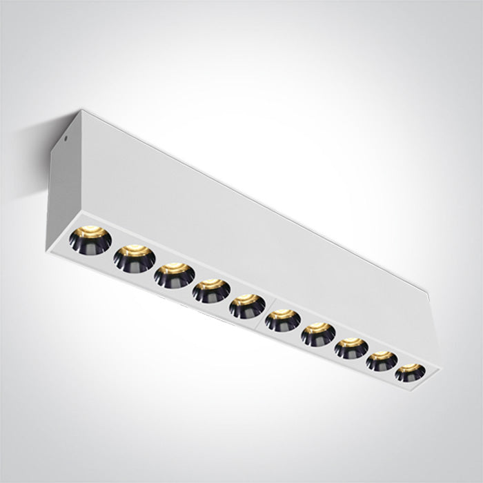 ONE Light Ceiling Light 24W 1700lm 3000K CRI90 IP20 White 12124H/W/W