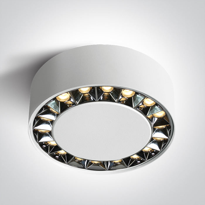 ONE Light | 12124X/W/W WHITE LED 24W WW IP20 38deg 230V DARK LIGHT - OEM NORDIC - Quality Parts Distribution
