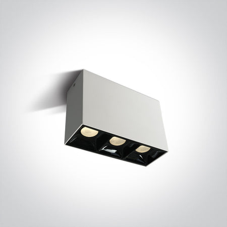 ONE Light | 12307B/W/W WHITE LED 3x7W WW 36deg IP20 100-240V - OEM NORDIC - Quality Parts Distribution