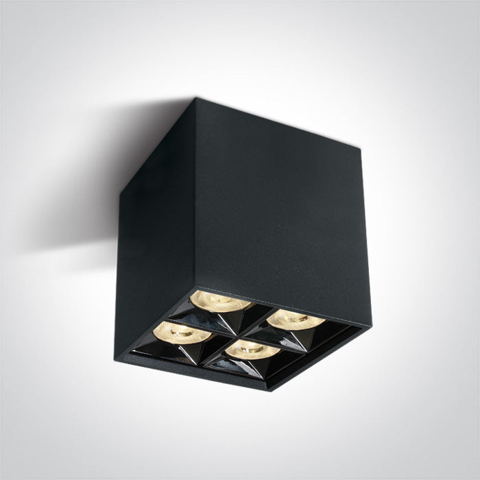 ONE Light | 12406B/B/W BLACK LED 15W WW 38deg IP20 230V - OEM NORDIC - Quality Parts Distribution