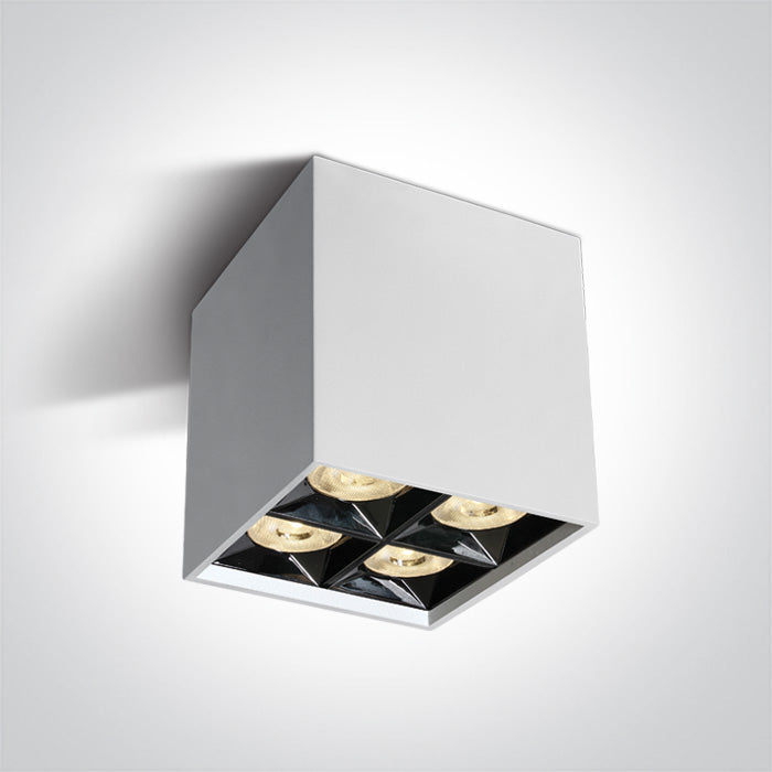 ONE Light Ceiling Light 15W 1200lm 3000K CRI90 IP20 White 12406B/W/W