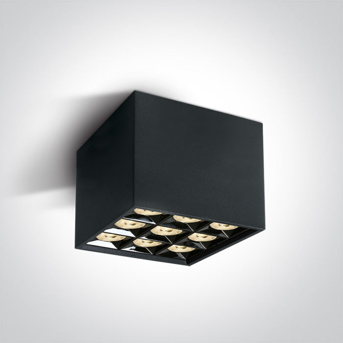 ONE Light | 12906B/B/W BLACK LED 30W WW 38deg IP20 230V - OEM NORDIC - Quality Parts Distribution