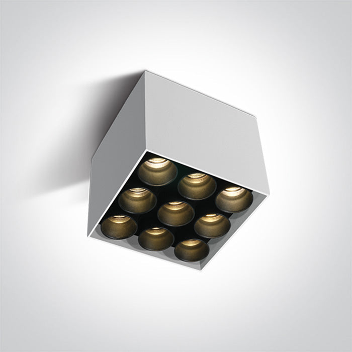 ONE Light Ceiling Light 20W 1600lm 3000K CRI85 IP20 White 12906C/W/W