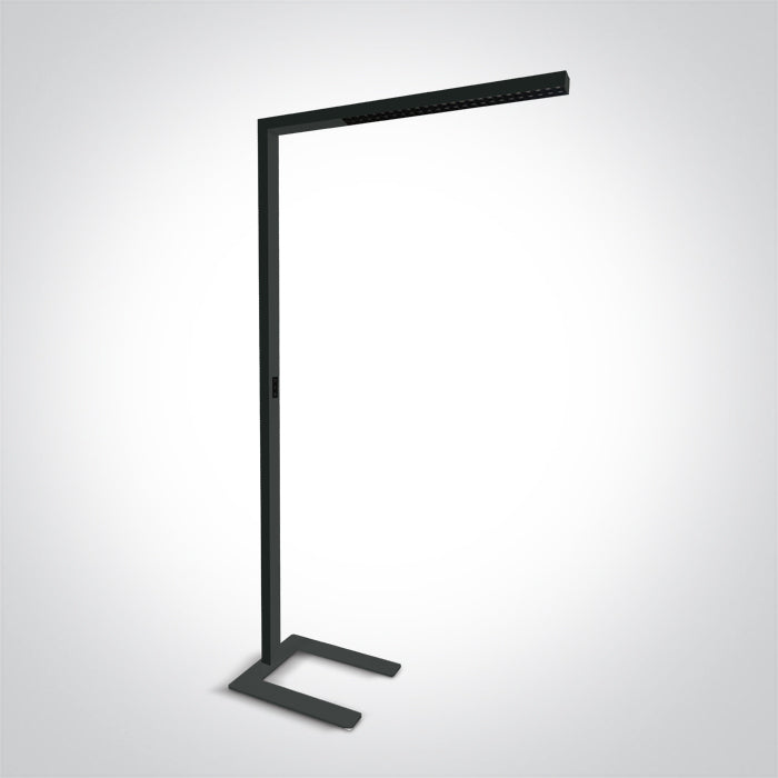 ONE Light | 36004/B/C BLACK 75w FLOOR STAND CW DIMMABLE 230v UGR15 DARK LIGHT - OEM NORDIC - Quality Parts Distribution