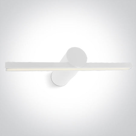 ONE Light Bathroom Mirror Light 8W 700 3000K CRI80 IP44 White 38108N/W/W
