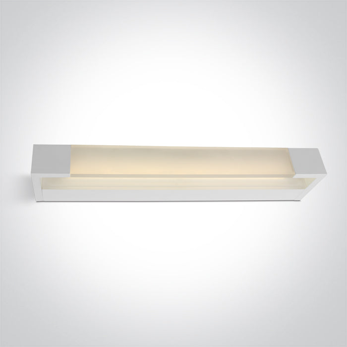ONE Light | 38114R/W/W WHITE LED BATHROOM / WALL LIGHT 14W WW IP44 230V - OEM NORDIC - Quality Parts Distribution
