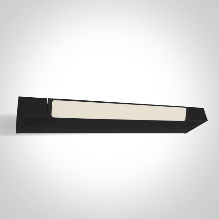ONE Light | 38118C/B/W BLACK LED BATHROOM / WALL LIGHT 18W WW IP44 230V - OEM NORDIC - Quality Parts Distribution