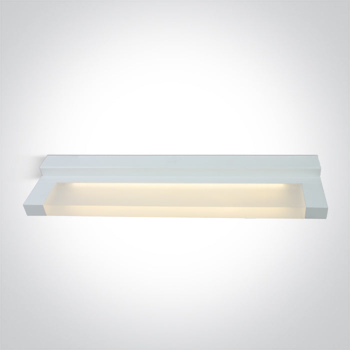 ONE Light | 38120D/W/W WHITE LED BATHROOM / WALL LIGHT 20W WW IP44 230V - OEM NORDIC - Quality Parts Distribution
