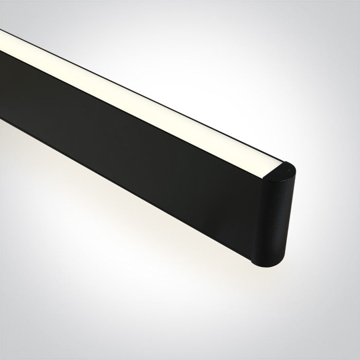 ONE Light | 38140AU/B/C BLACK 40W DOWNLIGHT+UPLIGHT LED CW 1175mm 230V - OEM NORDIC - Quality Parts Distribution