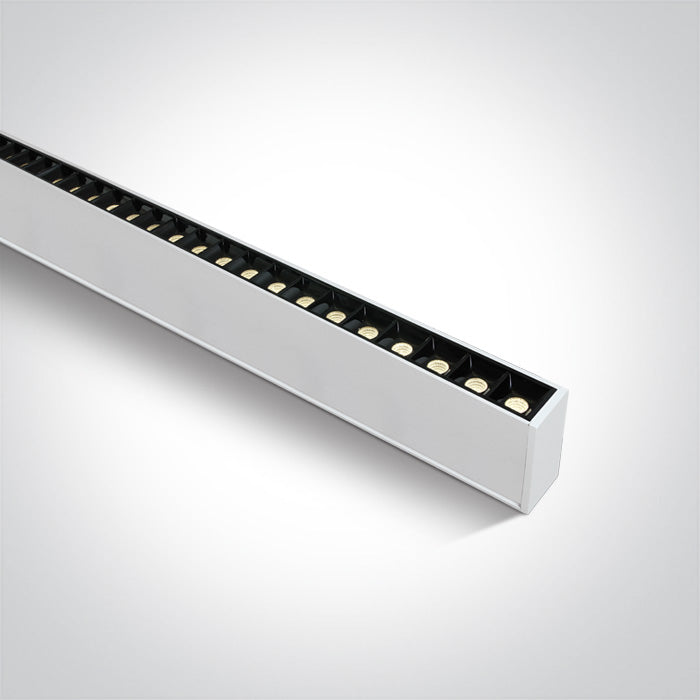 ONE Light Suspended LED Profile White 38150B/W/W