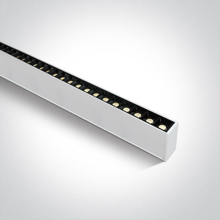 ONE Light Suspended LED Profile White 38150B/W/W