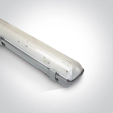 ONE Light Wall / Ceiling Light IP65 Grey 38158E