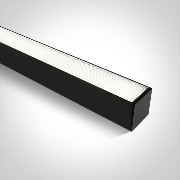 ONE Light | 38160A/B/C BLACK DIFFUSER UGR19 LED 40W CW LINEAR IP20 230V - OEM NORDIC - Quality Parts Distribution