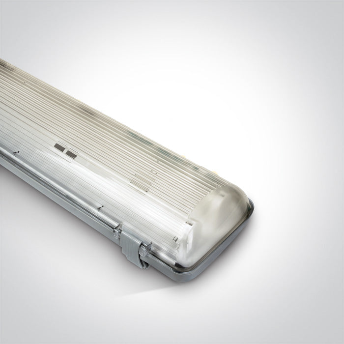 ONE Light Wall / Ceiling Light IP65 Grey 38236E