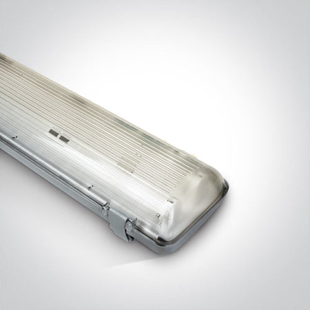 ONE Light Wall / Ceiling Light IP65 Grey 38236E