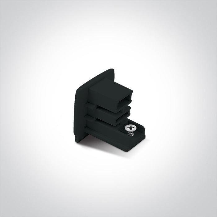 ONE Light Track End Cap Black 41022A/B