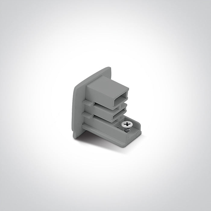 ONE Light Track End Cap Grey 41022A/G