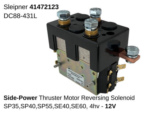 Sleipner SM902096 / 41472123 / DC88-431L | Solenoid SP35,SP40,SP55,SE40,SE60, 4hv - 12V - OEM NORDIC - Quality Parts Distribution