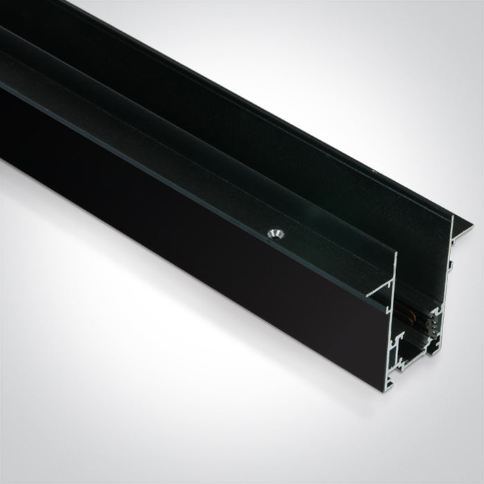 ONE Light Trimless Recessed LED Profile 1m Black 42001TR/B