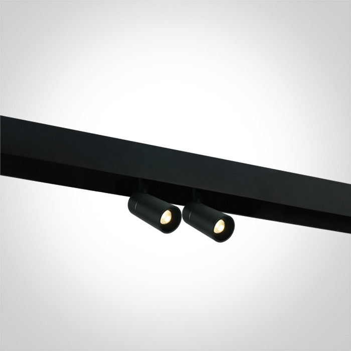 ONE Light | 42108A/B/W BLACK 2x6W WW 48V IP20 ADJUSTABLE MINI/MIDI/MAXI - OEM NORDIC - Quality Parts Distribution