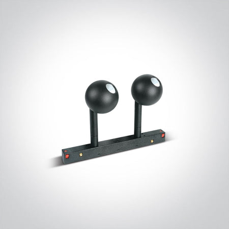 ONE Light Track Spot 2x7W 1120lm 3000K CRI90 IP20 Black 42134A/B/W