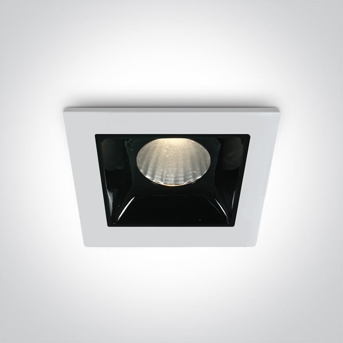 ONE Light | 50102B/W/W WHITE LED 2W WW 30deg IP20 700mA DIMMABLE - OEM NORDIC - Quality Parts Distribution
