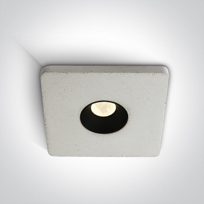 ONE Light | 50104M/W CEMENT LED 4,5W WW IP20 100-240V DARK LIGHT - OEM NORDIC - Quality Parts Distribution