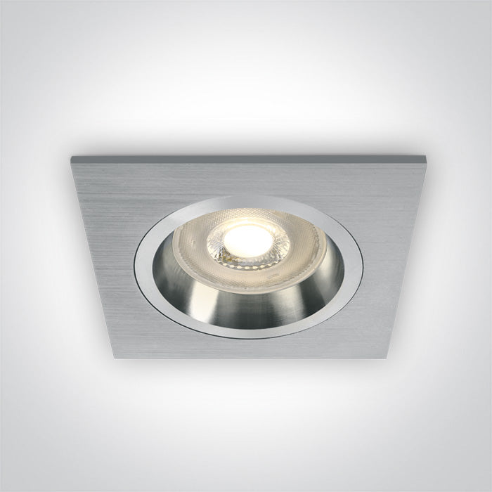 ONE Light | 50105ALG/AL ALUMINIUM GU10 10w - OEM NORDIC - Quality Parts Distribution