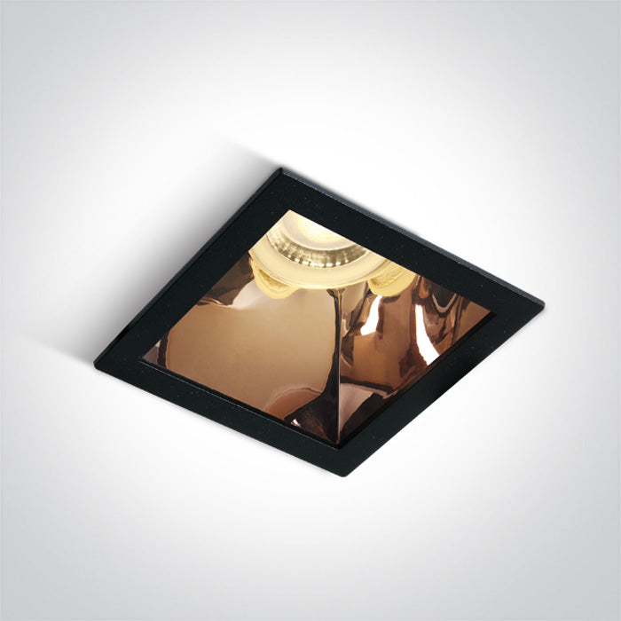 ONE Light | 50105M/B/CU BLACK GU10 10W COPPER REFLECTOR DARK LIGHT - OEM NORDIC - Quality Parts Distribution
