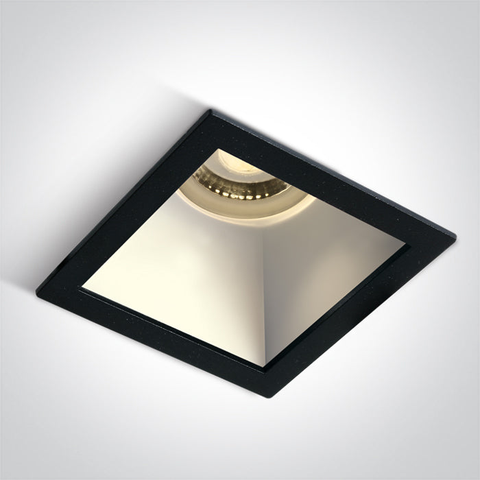 ONE Light | 50105M/B/W BLACK GU10 10W WHITE REFLECTOR DARK LIGHT - OEM NORDIC - Quality Parts Distribution