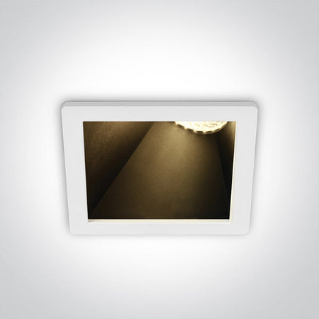 ONE Light Recessed LED Downlight GU10 10W IP20 White-Black 50105MA/W/B