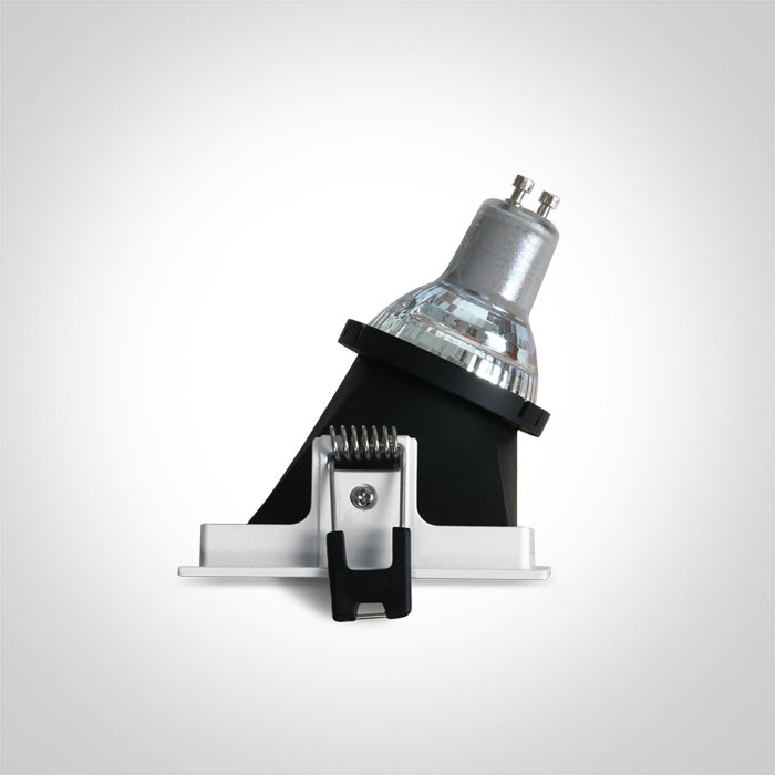 ONE Light Recessed LED Downlight GU10 10W IP20 White-Black 50105MA/W/B