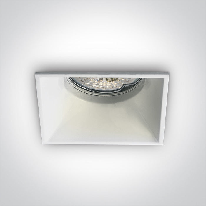 ONE Light | 50105TG/W WHITE GU10 10W SEMI TRIMLESS - OEM NORDIC - Quality Parts Distribution