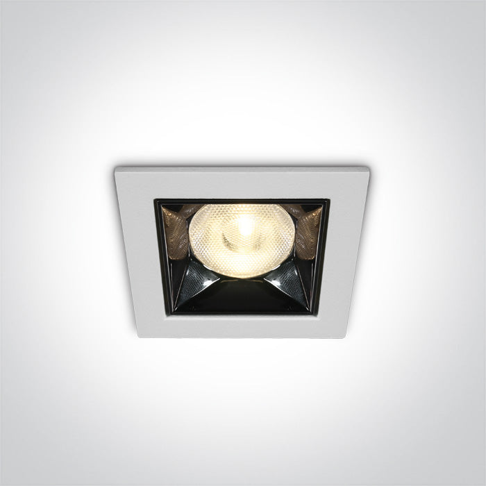 ONE Light | 50106B/W/W WHITE LED 6W WW 38deg IP20 230V - OEM NORDIC - Quality Parts Distribution