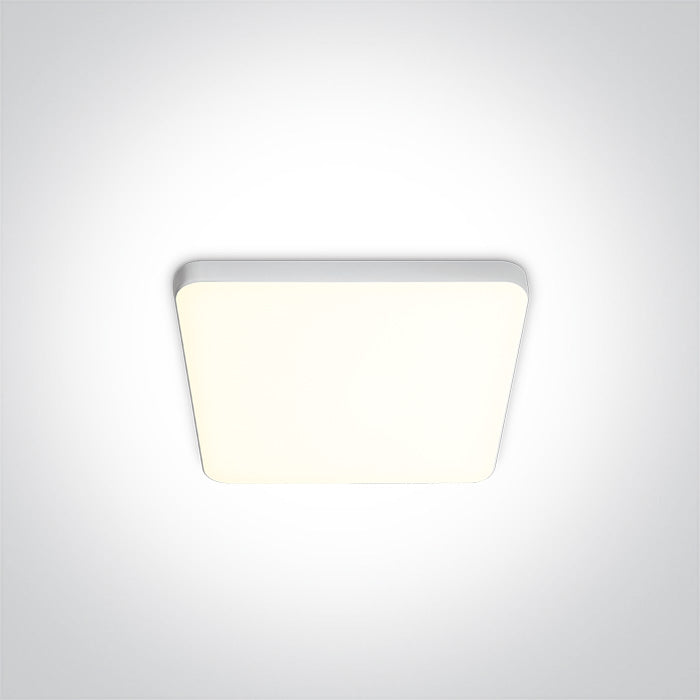 ONE Light | 50110CE/C WHITE SQUARE LED 10W CW IP20 230V - OEM NORDIC - Quality Parts Distribution