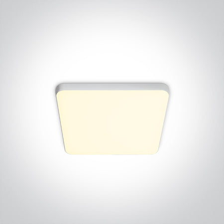 ONE Light | 50110CE/W WHITE SQUARE LED 10W WW IP20 230V - OEM NORDIC - Quality Parts Distribution