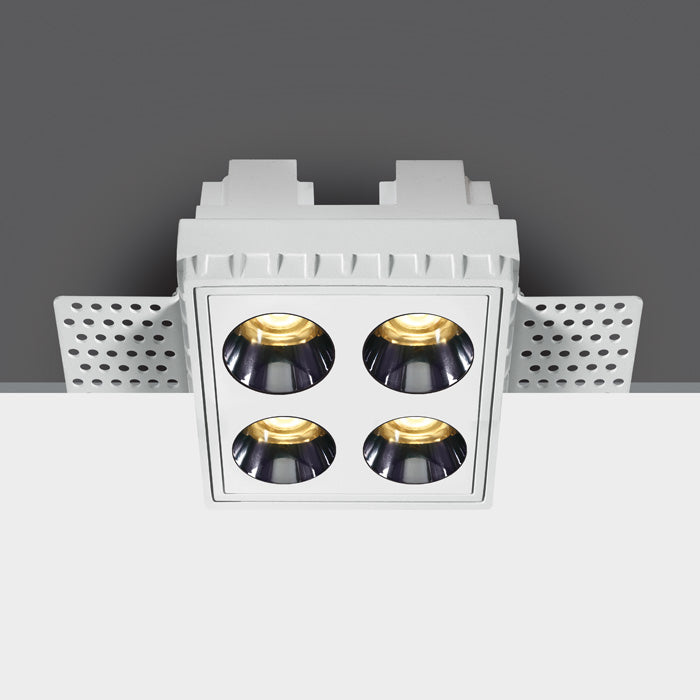 ONE Light | 50110HTR/W/W WHITE TRIMLESS LED 10W WW IP20 38deg 230V DARK LIGHT - OEM NORDIC - Quality Parts Distribution