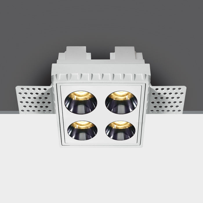 ONE Light Recessed LED Downlight 10W 700lm 3000K CRI90 IP20 White 50110HTR/W/W