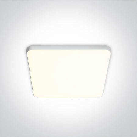 ONE Light | 50114CE/C WHITE SQUARE LED 14W CW IP20 230V - OEM NORDIC - Quality Parts Distribution