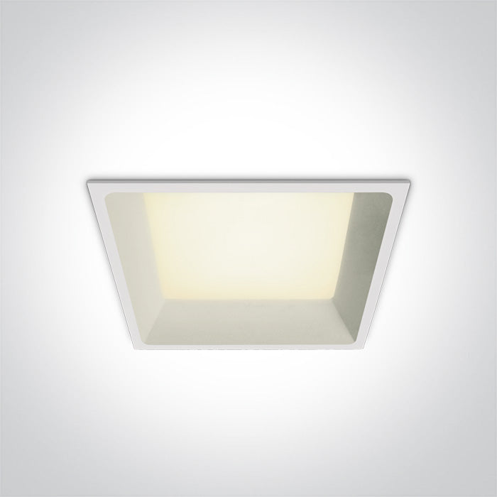 ONE Light | 50122D/W/C WHITE LED 22w CW IP20 230V 100deg DARK LIGHT - OEM NORDIC - Quality Parts Distribution